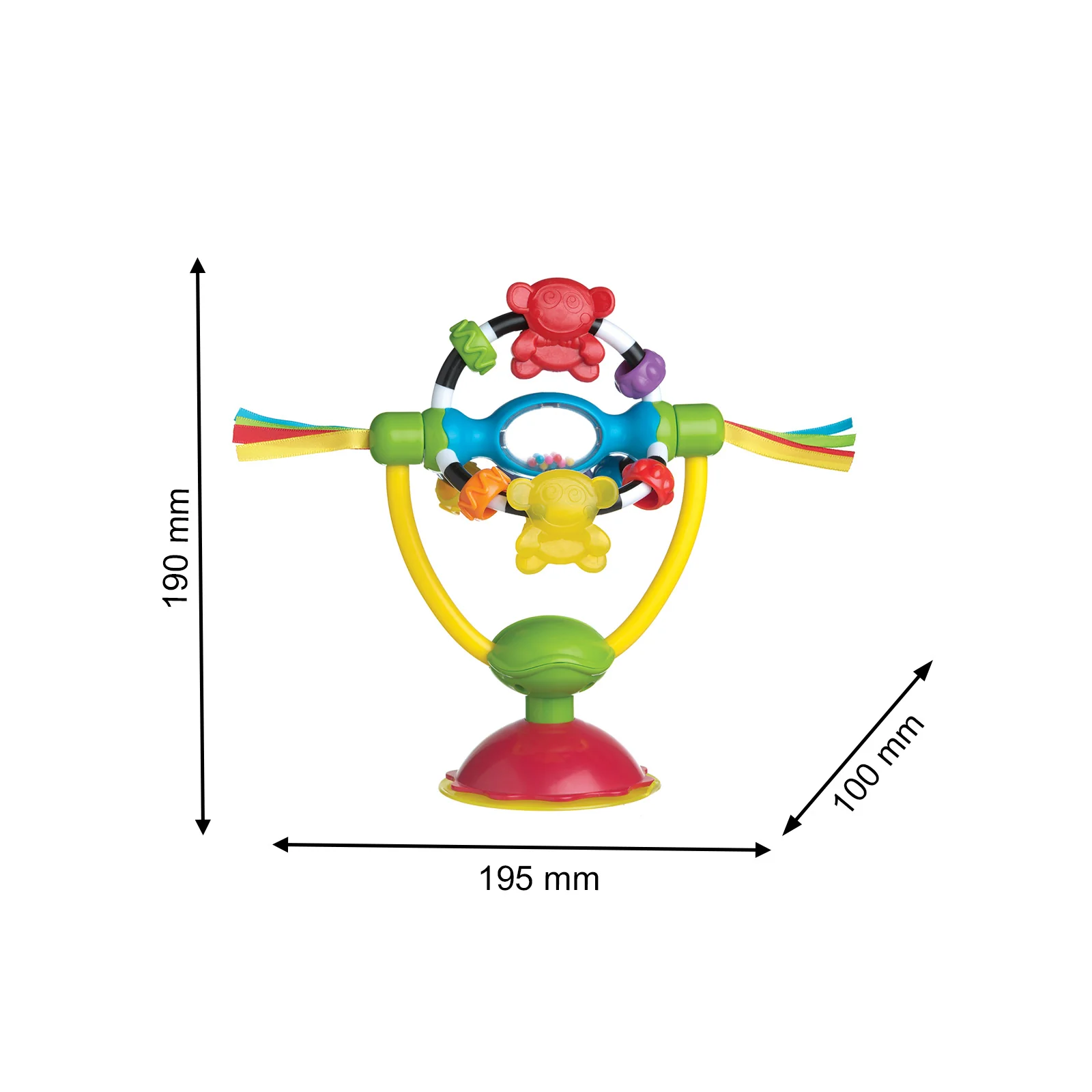 Playgro Drehrassel mit Saugfuß - Image 4