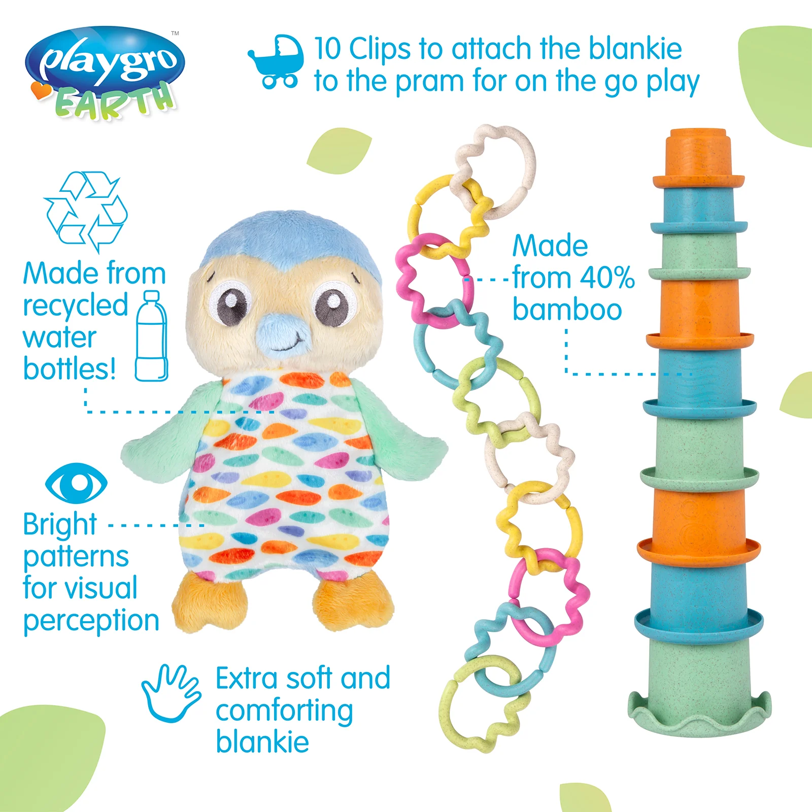 Playgro Eco Set Pinguin - Image 3