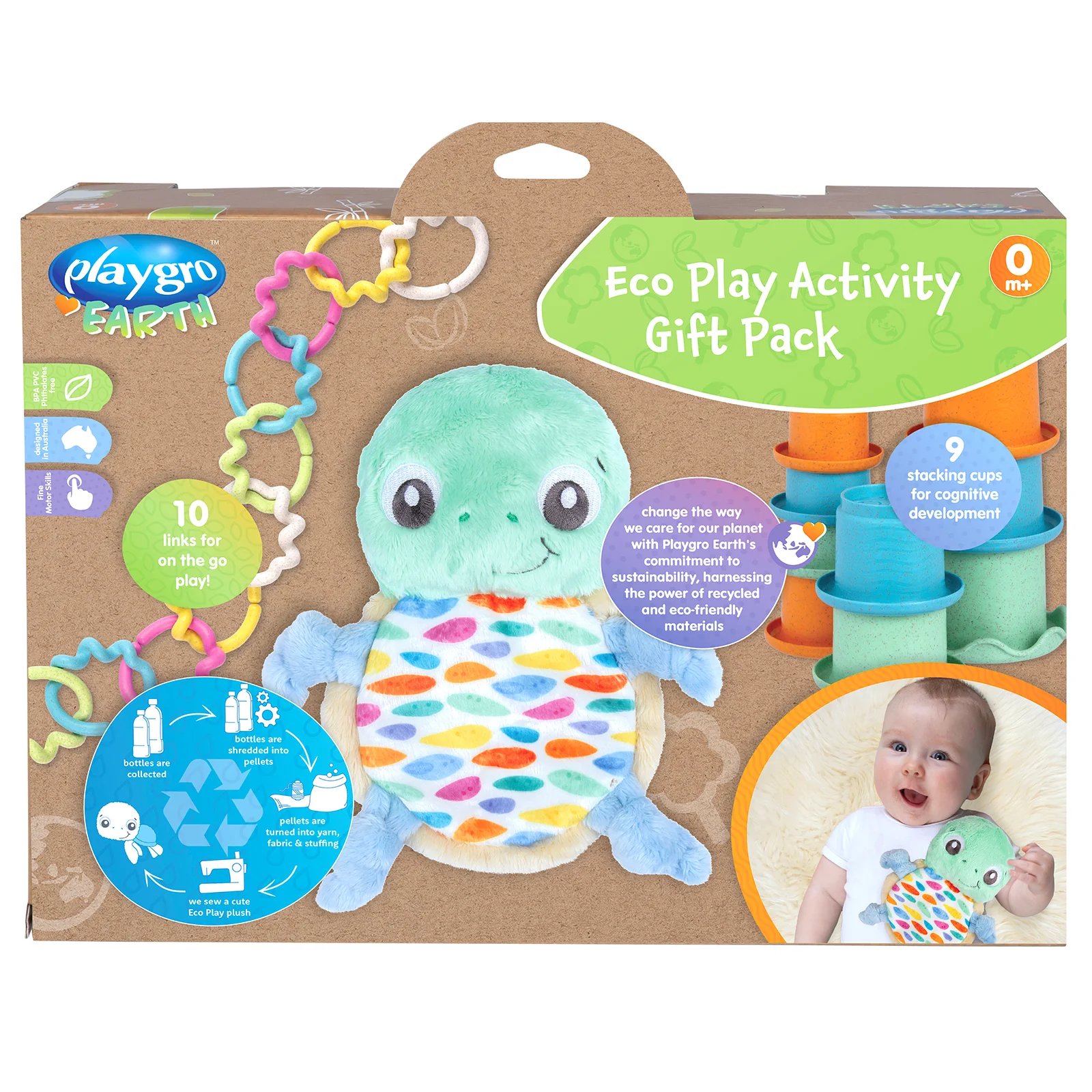 Playgro Eco Set Schildkröte - Image 3