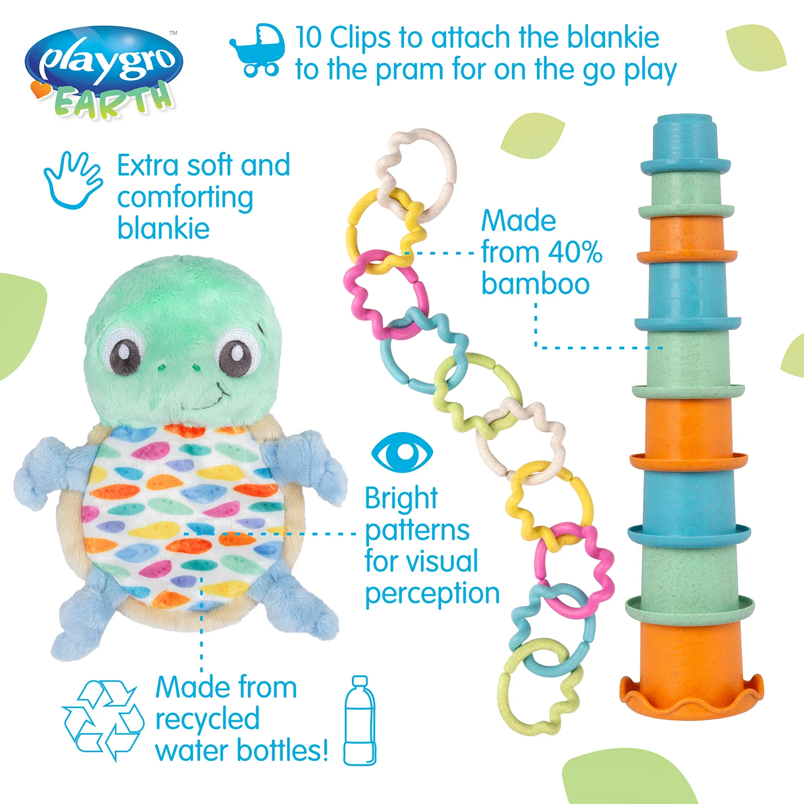 Playgro Eco Set Schildkröte - Image 4