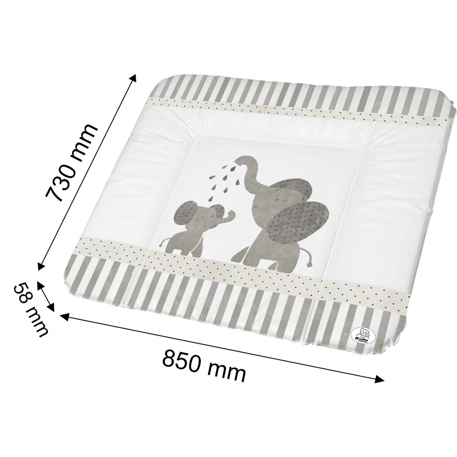 Wickelauflage Breit (85 x 72 cm) - Image 10