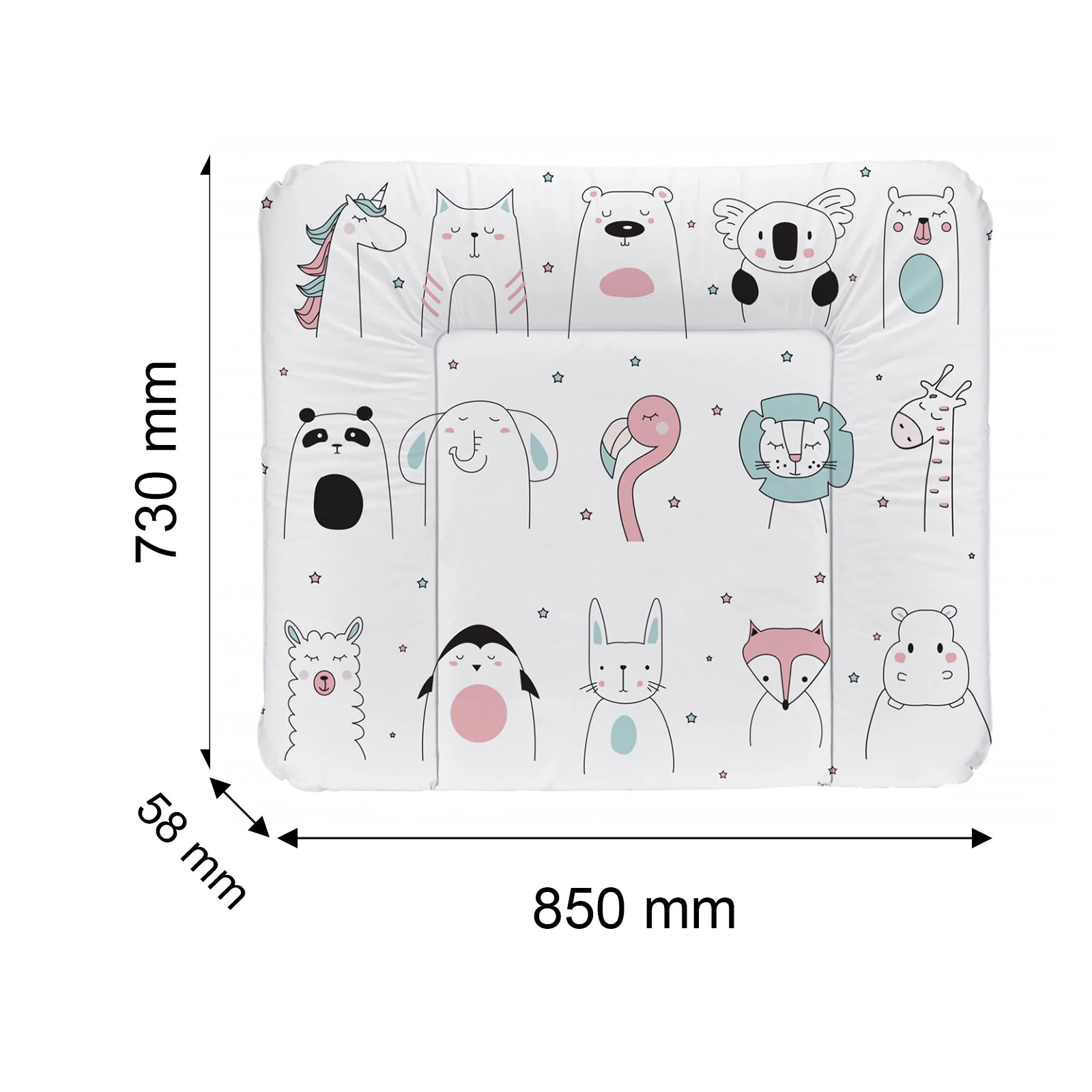 Wickelauflage Breit (85 x 72 cm) - Image 24