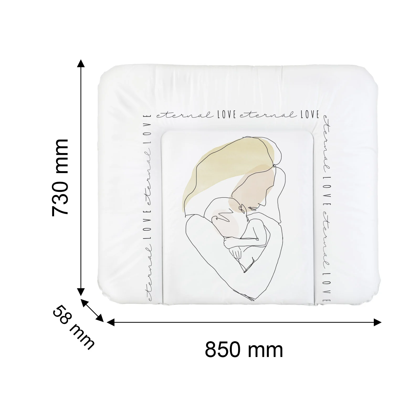 Wickelauflage Breit (85 x 72 cm) - Image 29