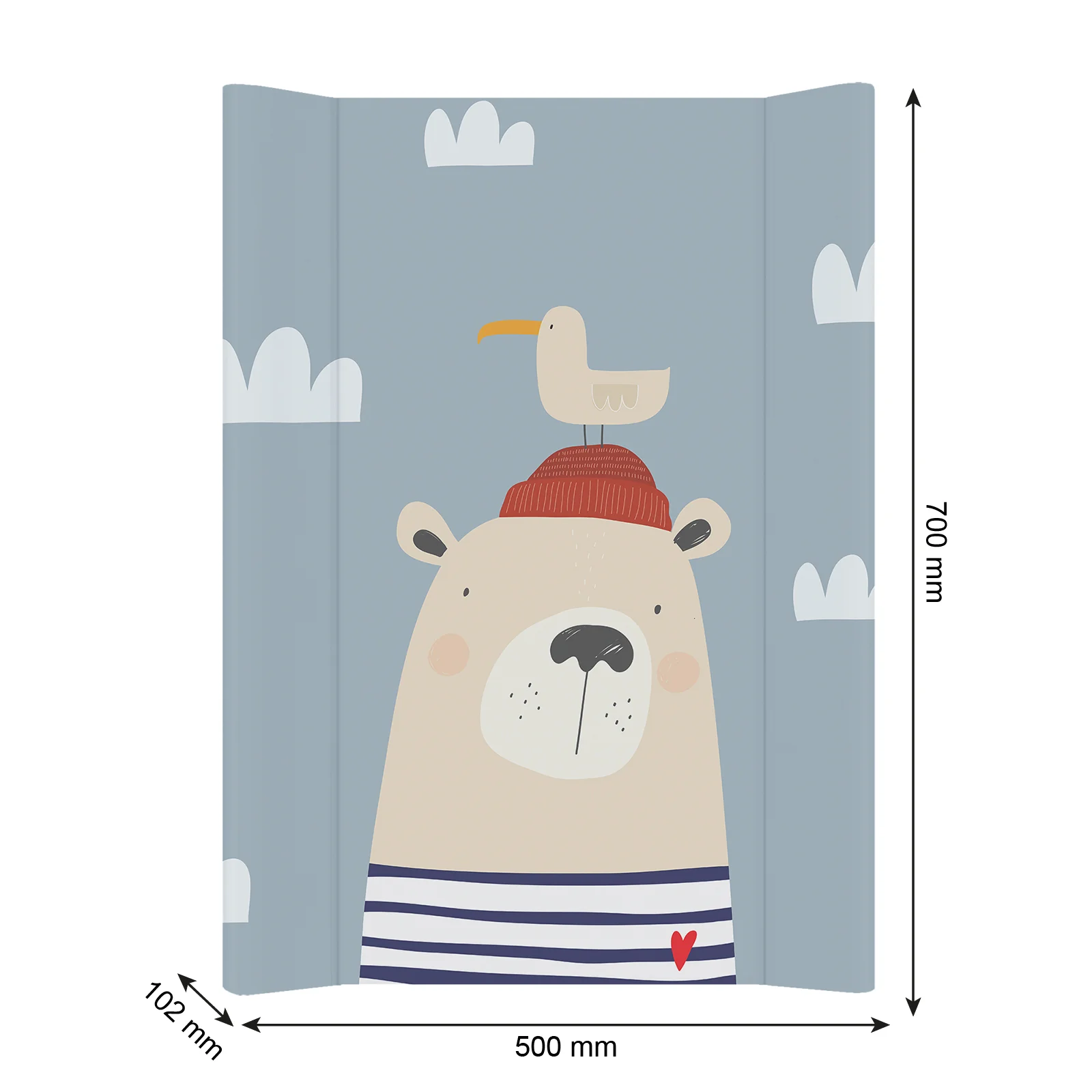 Wickelauflage Keil (50 x 70 cm) - Image 48