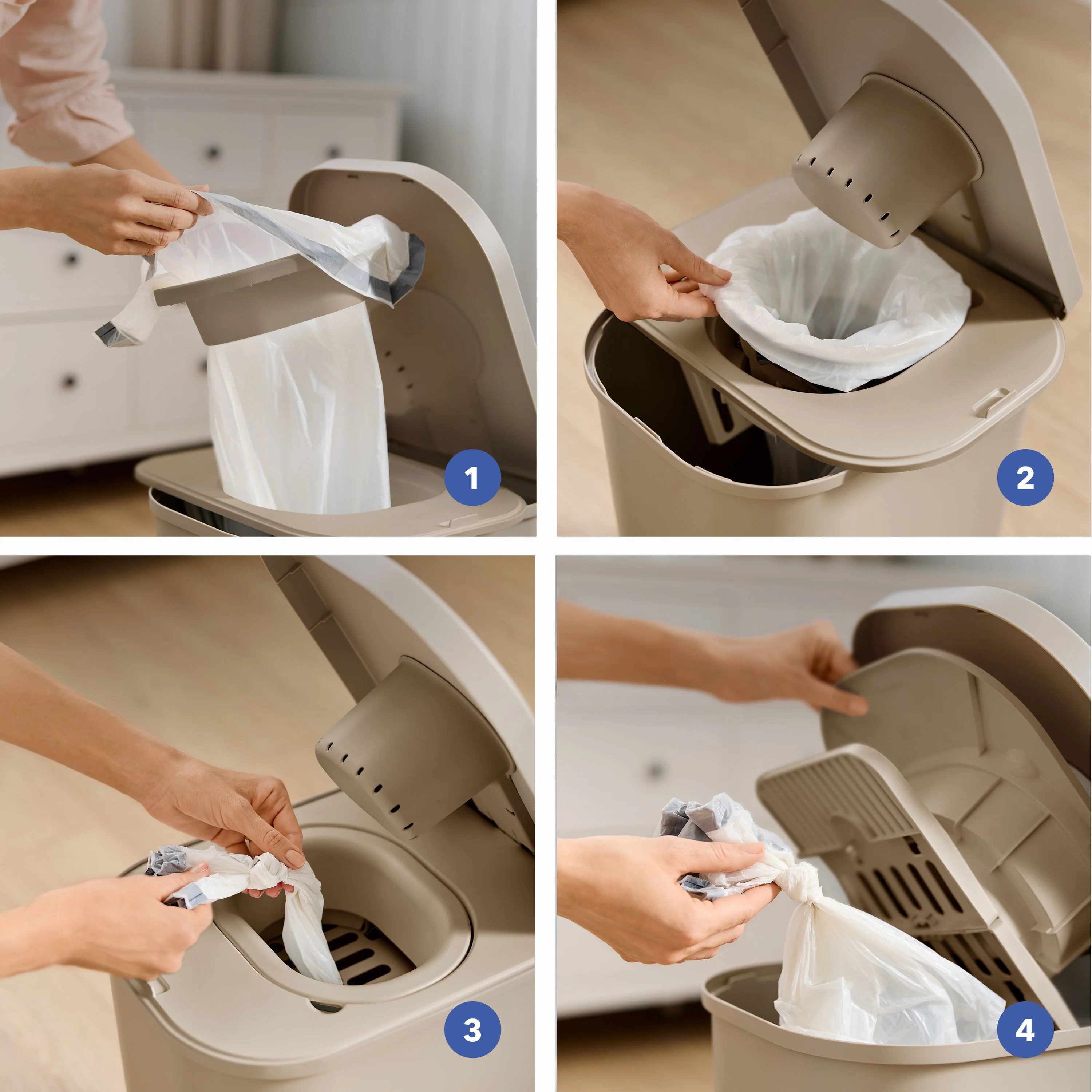 Windeleimer-Beutel YUMA 6 Monats-Bundle (2 Rollen) - Image 11